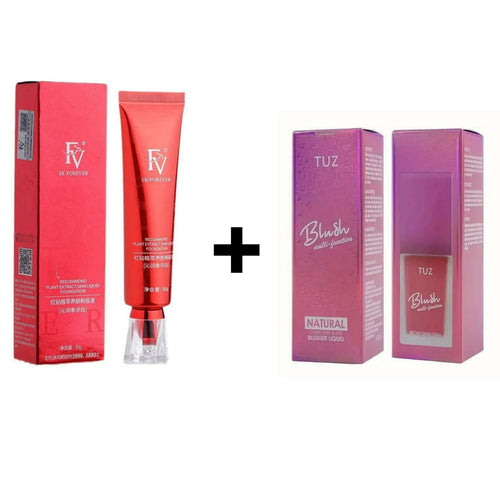 2 in 1 FV  Foundation & TUZ Blush Deal