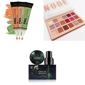 3-in-1 Deal Foundation, Eyeshadow &amp; Concealer | Beauty Deal for Girls &amp; Women