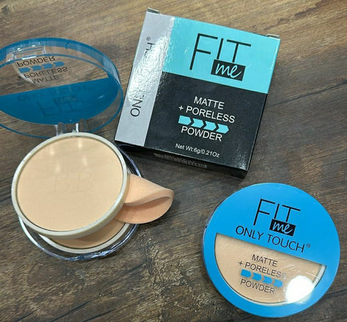2 in 1 Fitme Face Powder Natural Matte Powder for All Skin Type